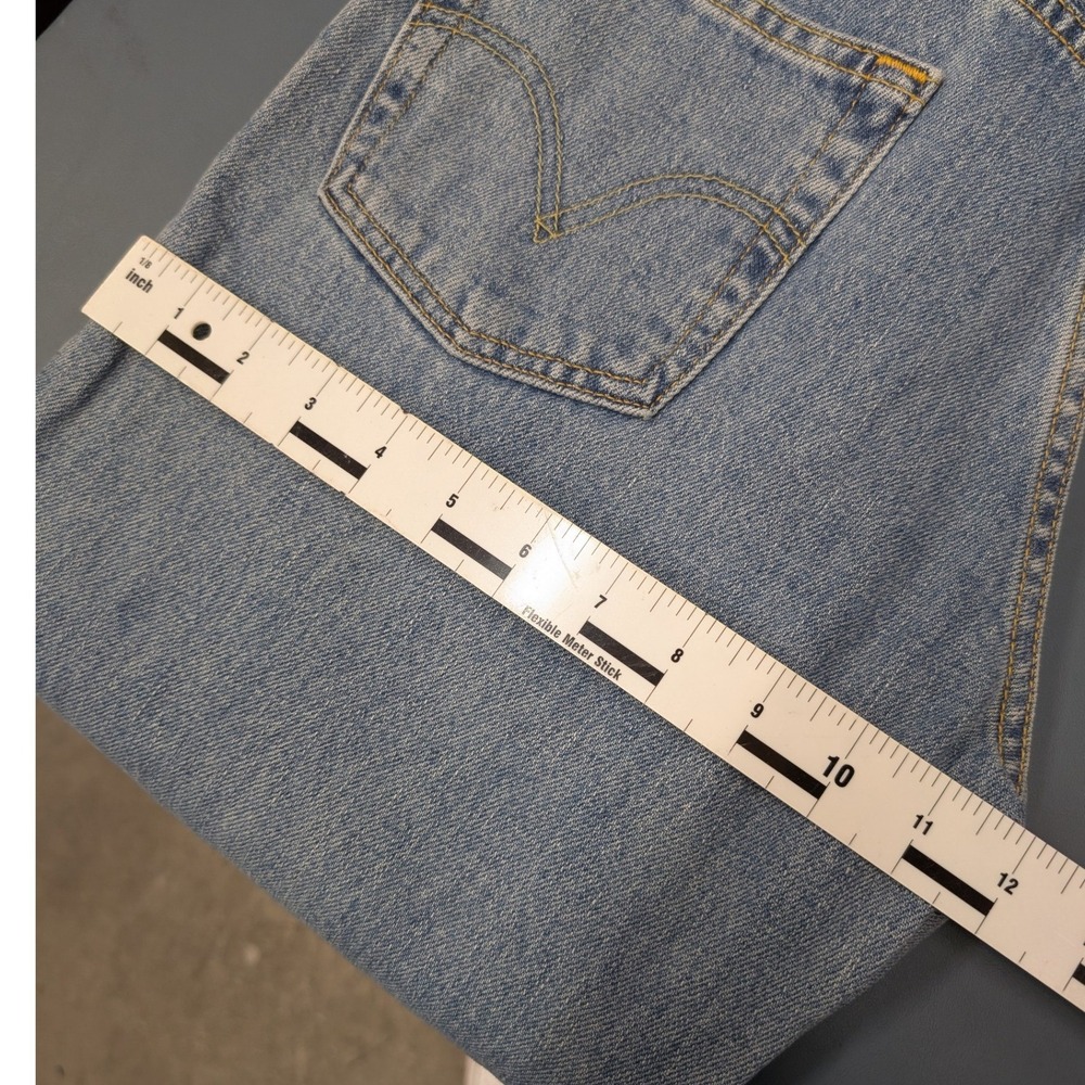 Levis 550 Relaxed Fit Jeans Mens  30x34 Y2K Blue Medium Wash Denim 00550-4834 - Picture 12 of 14